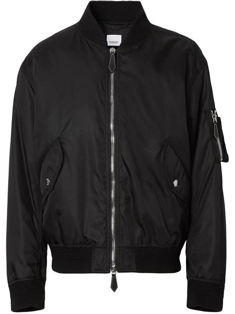 burberry jacket farfetch|Burberry bomber jacket.